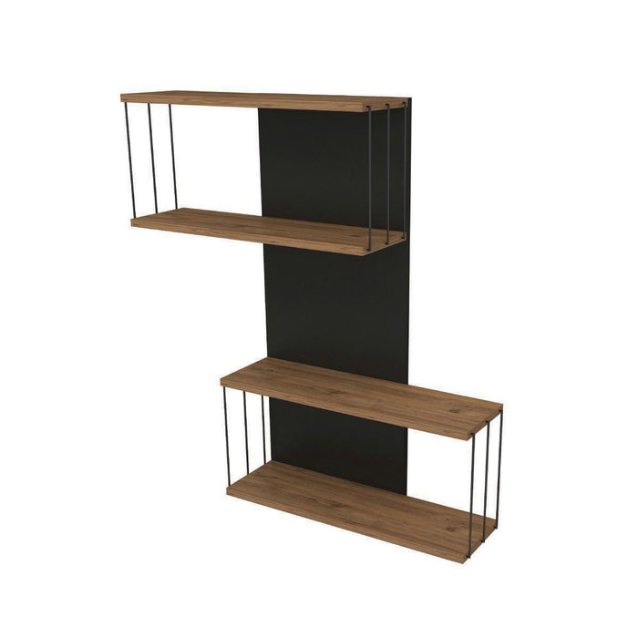 Hanah Home Destan - Antracita, Roble
